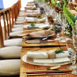 Served table